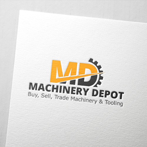 Logo Design Machinery Depot 9